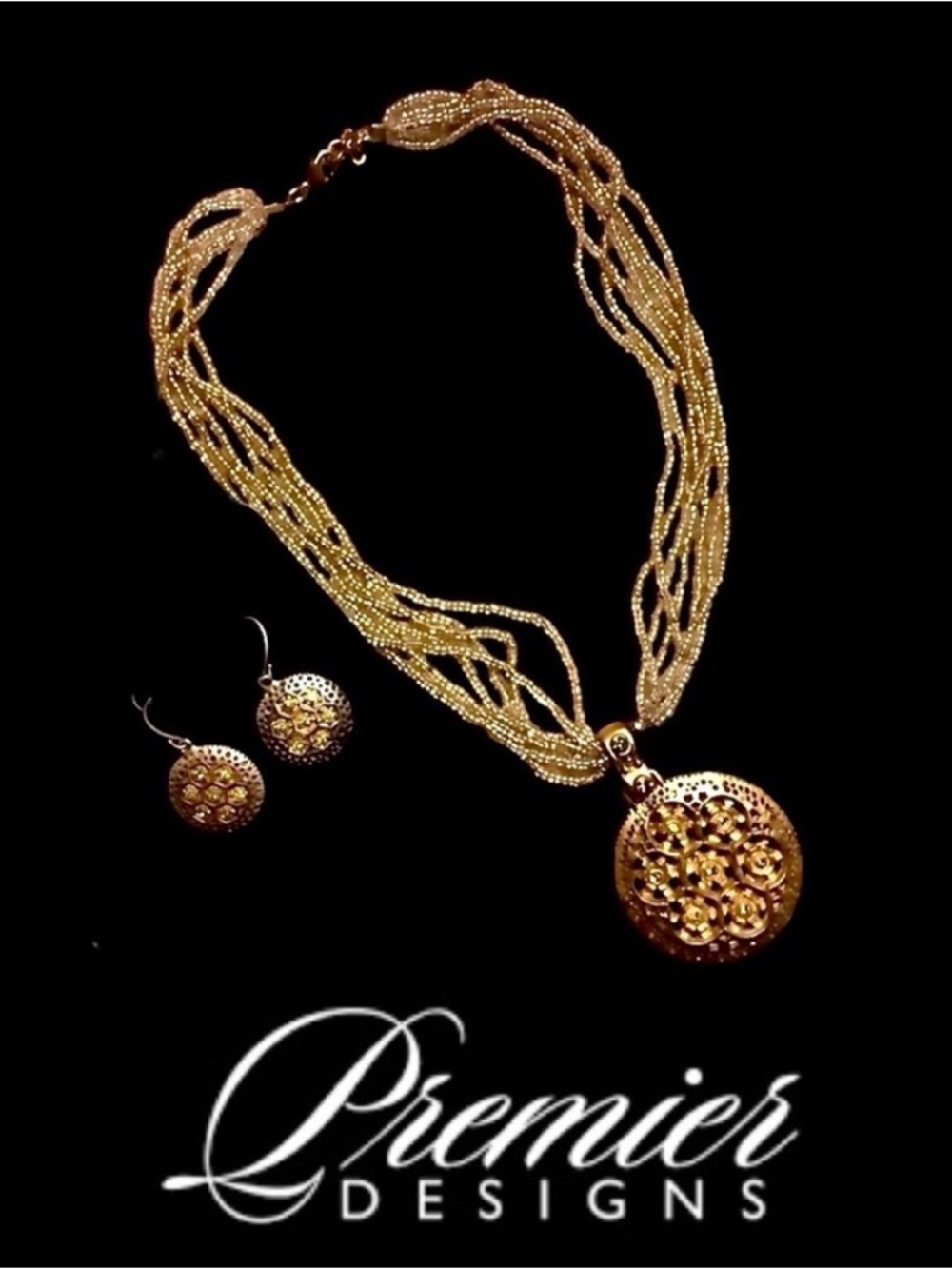 Earrings & Necklace Set